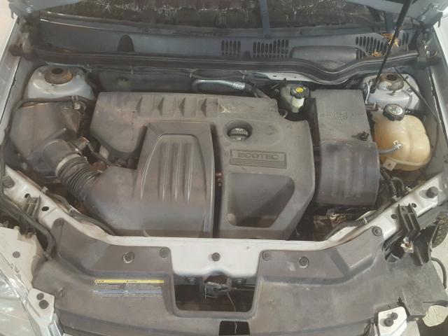 1G1AZ52F857584521 - 2005 CHEVROLET COBALT LT SILVER photo 7