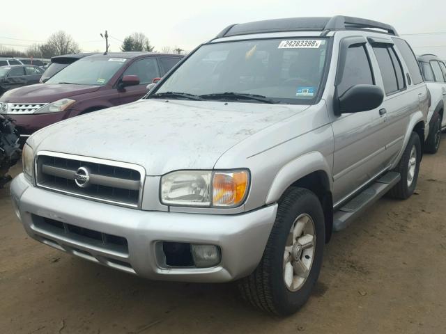 JN8DR09X63W703907 - 2003 NISSAN PATHFINDER SILVER photo 2