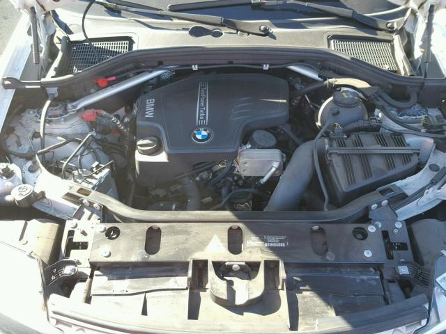 5UXWZ7C50F0M83450 - 2015 BMW X3 SDRIVE2 Білий фото 7
