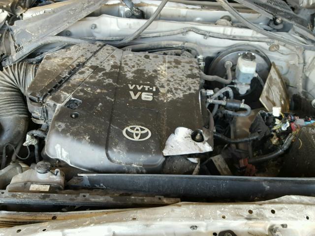 5TEJU62N36Z203977 - 2006 TOYOTA TACOMA DOU SILVER photo 7