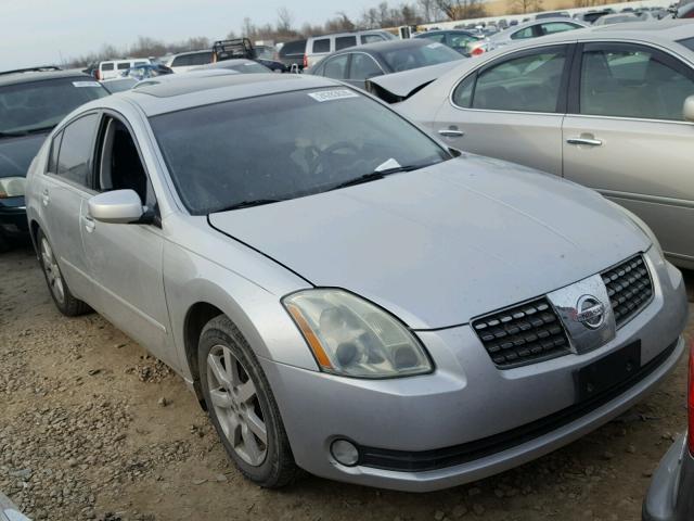 1N4BA41E04C891909 - 2004 NISSAN MAXIMA SE SILVER photo 1