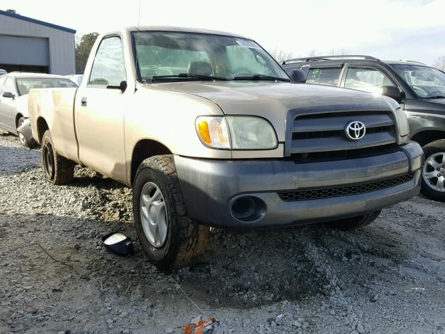 5TBJN32163S404749 - 2003 TOYOTA TUNDRA GOLD photo 1