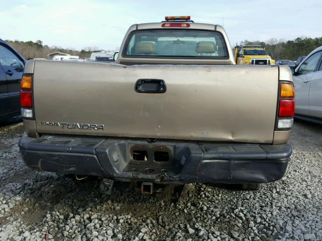 5TBJN32163S404749 - 2003 TOYOTA TUNDRA GOLD photo 6