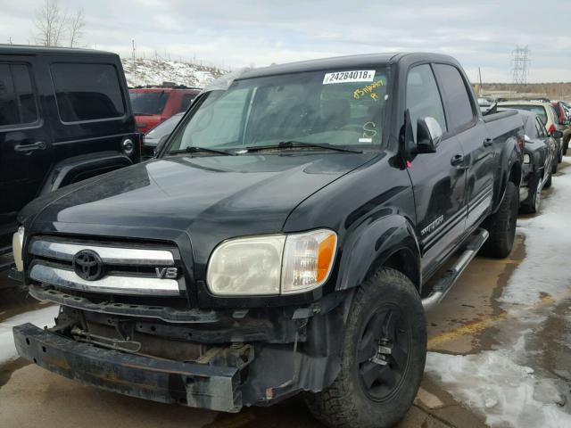 5TBDT44196S511823 - 2006 TOYOTA TUNDRA DOU BLACK photo 2