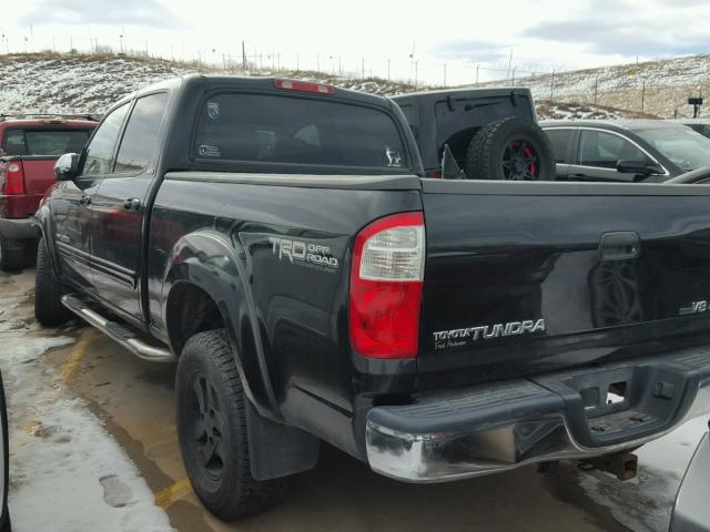 5TBDT44196S511823 - 2006 TOYOTA TUNDRA DOU BLACK photo 3