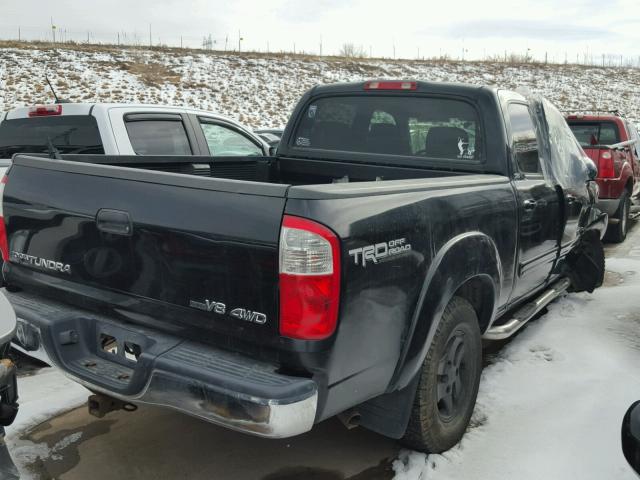 5TBDT44196S511823 - 2006 TOYOTA TUNDRA DOU BLACK photo 4