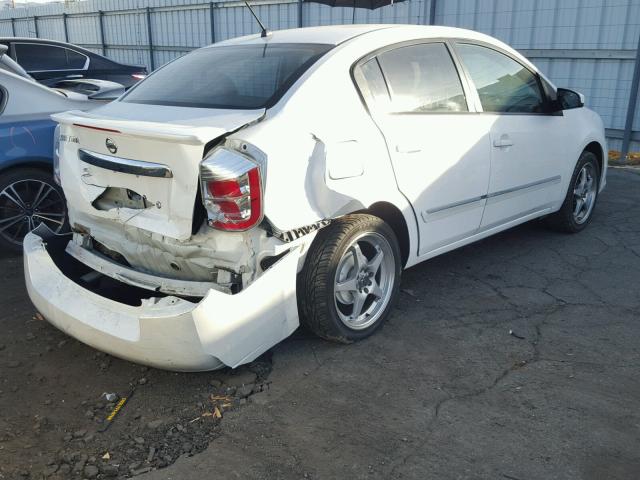 3N1AB6AP6CL650815 - 2012 NISSAN SENTRA 2.0 WHITE photo 4