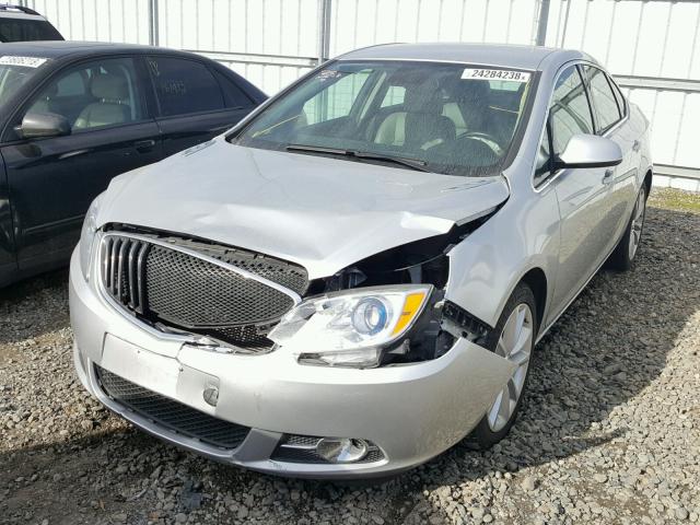 1G4PR5SK7G4149746 - 2016 BUICK VERANO CON SILVER photo 2