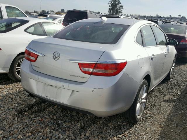 1G4PR5SK7G4149746 - 2016 BUICK VERANO CON SILVER photo 4