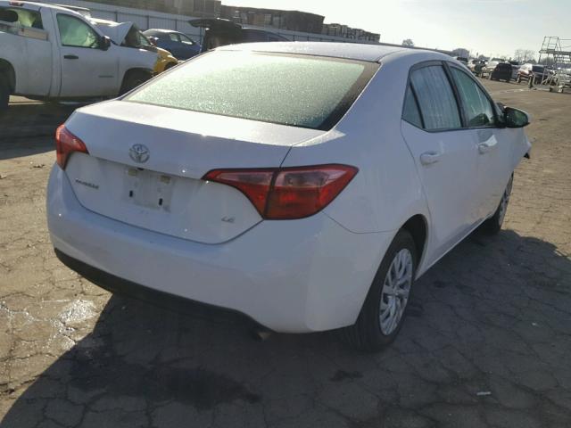 5YFBURHE4HP659881 - 2017 TOYOTA COROLLA L WHITE photo 4