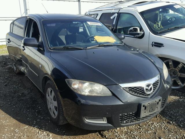 JM1BK12G181186625 - 2008 MAZDA 3 I BLACK photo 1