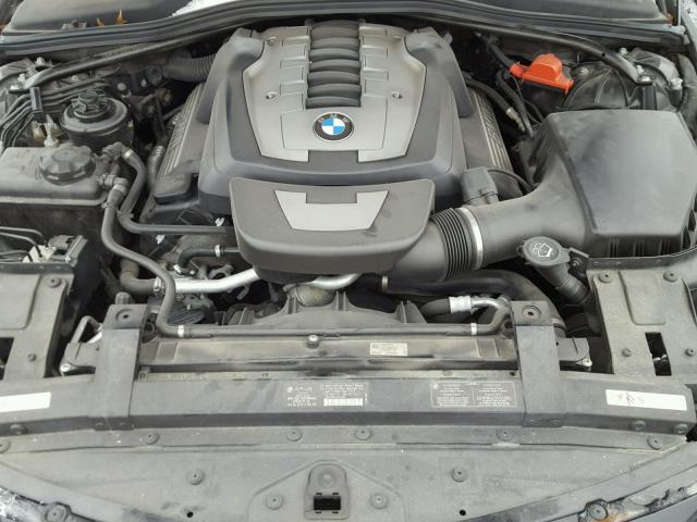 WBAEK13547CN82316 - 2007 BMW 650 I BLACK photo 7