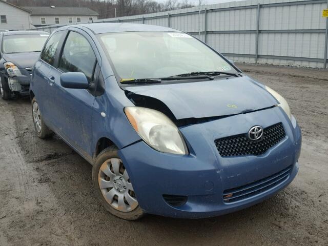 JTDJT923975099468 - 2007 TOYOTA YARIS BLUE photo 1