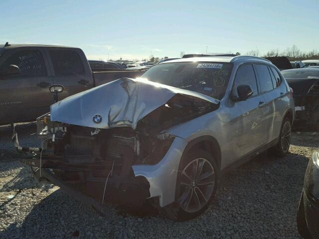 WBAVM1C59EVW51643 - 2014 BMW X1 SDRIVE2 Srebrny zdjęcie 2