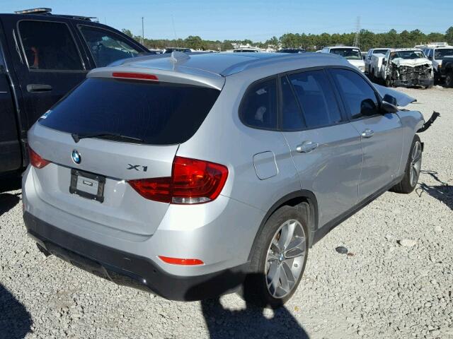 WBAVM1C59EVW51643 - 2014 BMW X1 SDRIVE2 SILVER photo 4