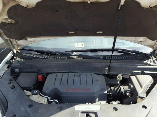 1GKEV33777J100820 - 2007 GMC ACADIA SLT თეთრი ფოტო 7