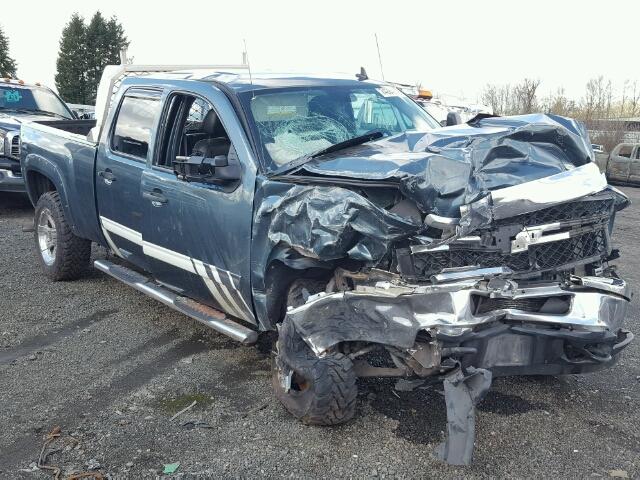 1GC1KXC86CF110464 - 2012 CHEVROLET SILVERADO BLUE photo 1