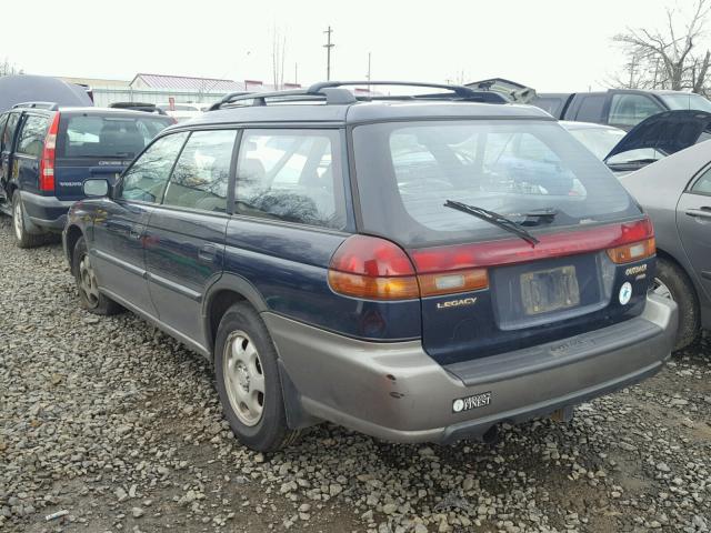 4S3BG6850T7388947 - 1996 SUBARU LEGACY OUT BLUE photo 3