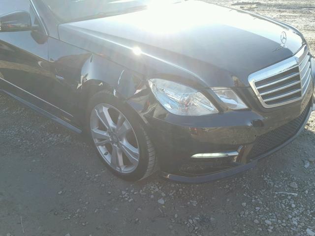 WDDHF8JB0CA625616 - 2012 MERCEDES-BENZ E 350 4MAT BLACK photo 9