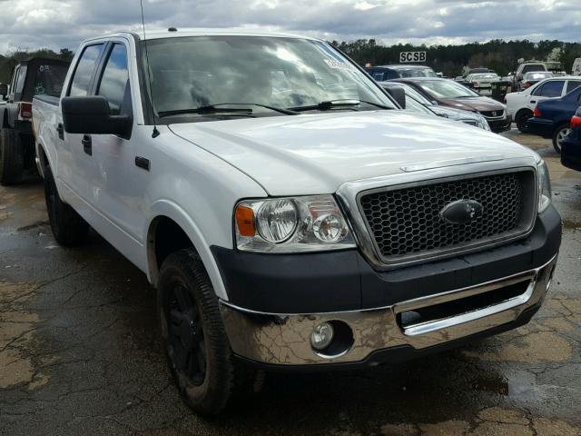 1FTPW12V06FA93653 - 2006 FORD F150 SUPER WHITE photo 1