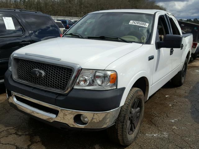 1FTPW12V06FA93653 - 2006 FORD F150 SUPER WHITE photo 2