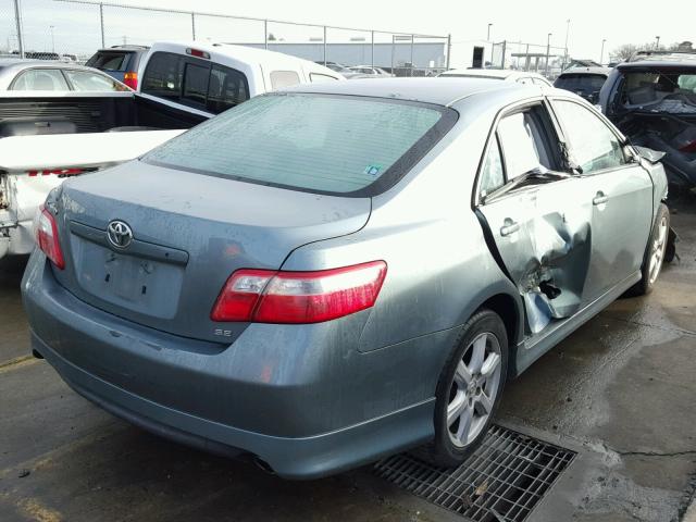 4T1BE46K08U770967 - 2008 TOYOTA CAMRY CE GREEN photo 4