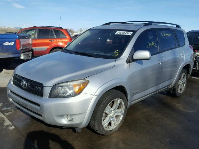 JTMBK32V075023983 - 2007 TOYOTA RAV4 SPORT SILVER photo 2