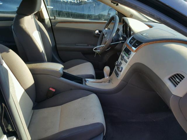 1G1ZC5EB1AF110083 - 2010 CHEVROLET MALIBU 1LT 黑色 照片 5