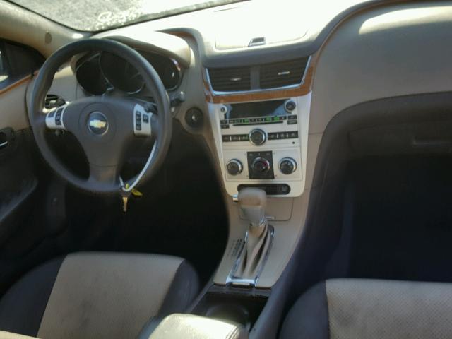 1G1ZC5EB1AF110083 - 2010 CHEVROLET MALIBU 1LT 黑色 照片 9