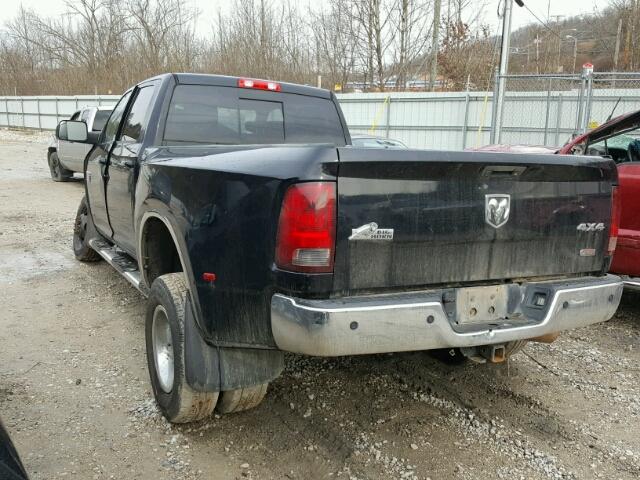 3C63DRHL8CG330450 - 2012 DODGE RAM 3500 S BLACK photo 3