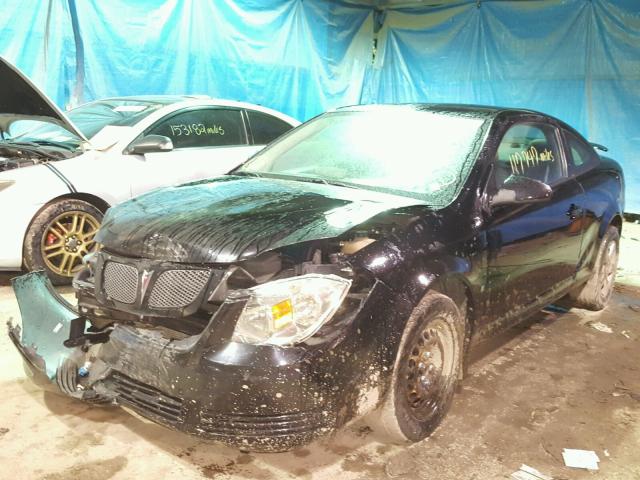 1G2AS18H497256844 - 2009 PONTIAC G5 BLACK photo 2