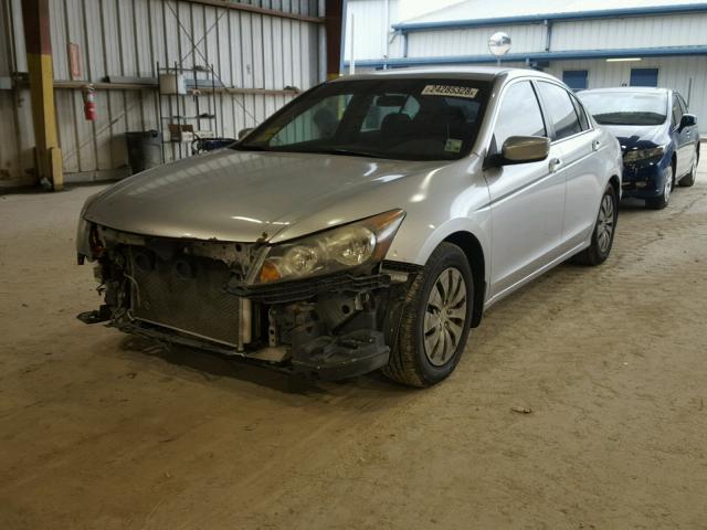 JHMCP26389C005902 - 2009 HONDA ACCORD LX SILVER photo 2