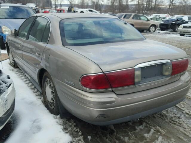 1G4HR54KX1U167909 - 2001 BUICK LESABRE LI BEIGE photo 3