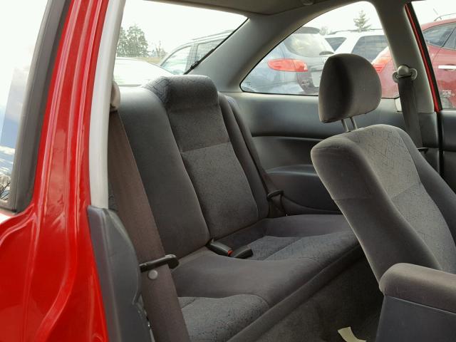 1HGEJ7228XL072293 - 1999 HONDA CIVIC HX RED photo 6