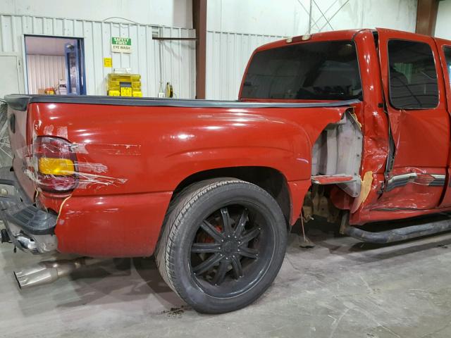 2GCEC19T011395724 - 2001 CHEVROLET SILVERADO RED photo 9