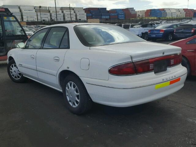 2G4WS52J521272005 - 2002 BUICK CENTURY CU WHITE photo 3