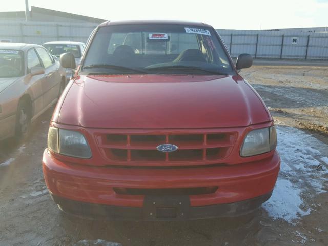 2FTDF172XVCA26912 - 1997 FORD F150 RED photo 9