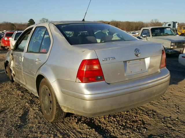 3VWSK69M81M161168 - 2001 VOLKSWAGEN JETTA GLS SILVER photo 3