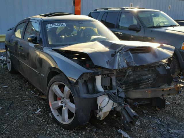 2B3LA73W16H347863 - 2006 DODGE CHARGER SR BLACK photo 1