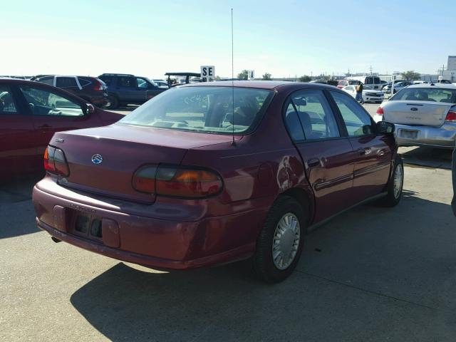 1G1ND52F64M576417 - 2004 CHEVROLET CLASSIC MAROON photo 4