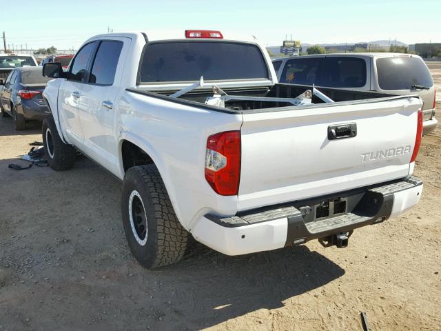 5TFAY5F1XFX475665 - 2015 TOYOTA TUNDRA CRE WHITE photo 3