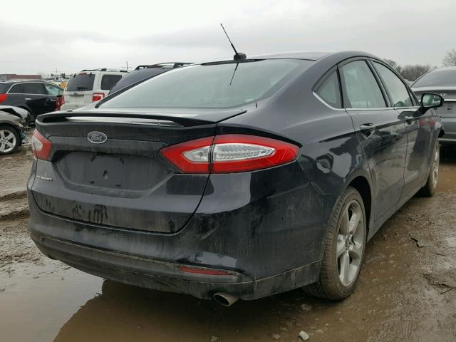 3FA6P0G72GR300941 - 2016 FORD FUSION S BLACK photo 4