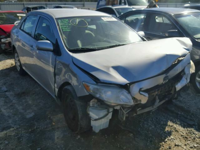 1NXBU4EE0AZ232077 - 2010 TOYOTA COROLLA BA SILVER photo 1