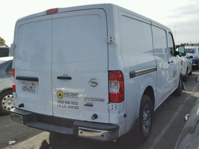 1N6BF0KY9DN104633 - 2013 NISSAN NV 1500 WHITE photo 4