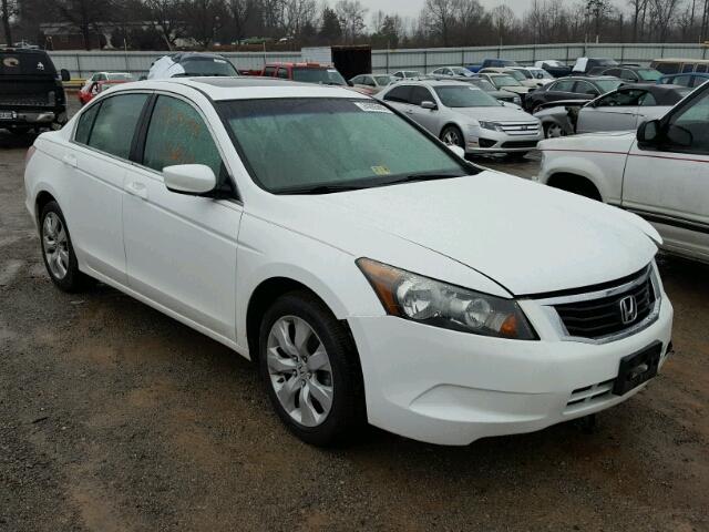 1HGCP26799A193136 - 2009 HONDA ACCORD EX WHITE photo 1