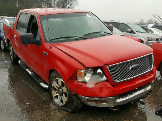 1FTPW14575KC18327 - 2005 FORD F150 SUPER RED photo 1