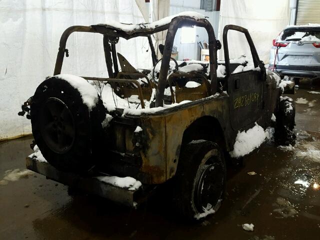 1J4FA49S9YP753865 - 2000 JEEP WRANGLER / BURN photo 4