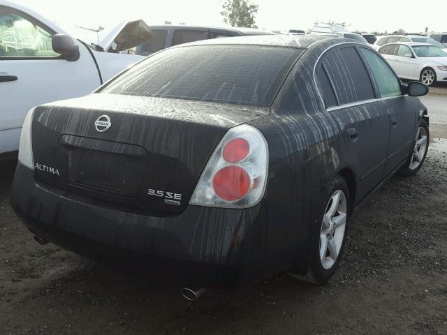 1N4BL11D25C111927 - 2005 NISSAN ALTIMA SE BLACK photo 4