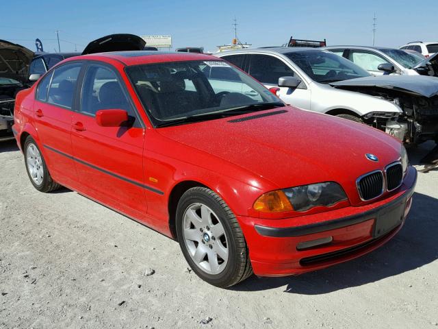 WBAAV33491FU87183 - 2001 BMW 325 I RED photo 1