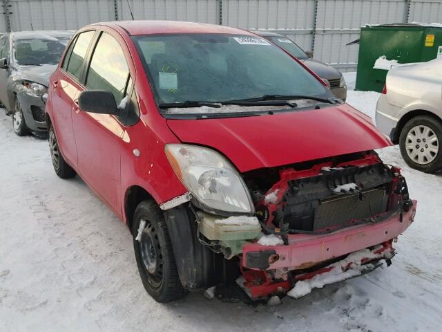 JTDKT923775038818 - 2007 TOYOTA YARIS RED photo 1